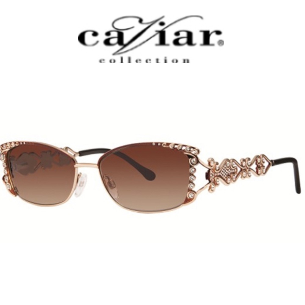 Caviar Champagne Series Italian Sunglasses - 5621